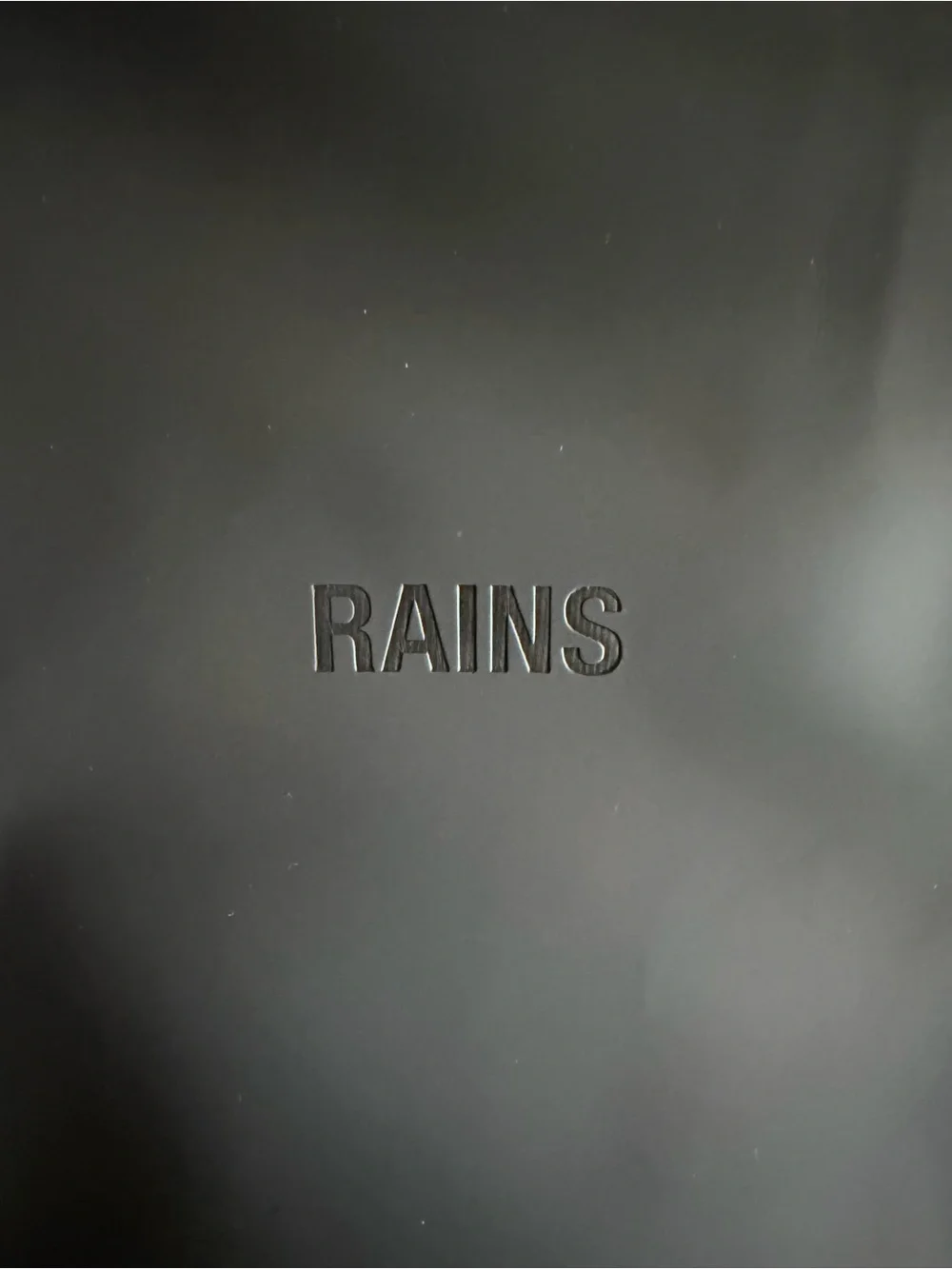 New Rains Black Minimal Weekend Duffel